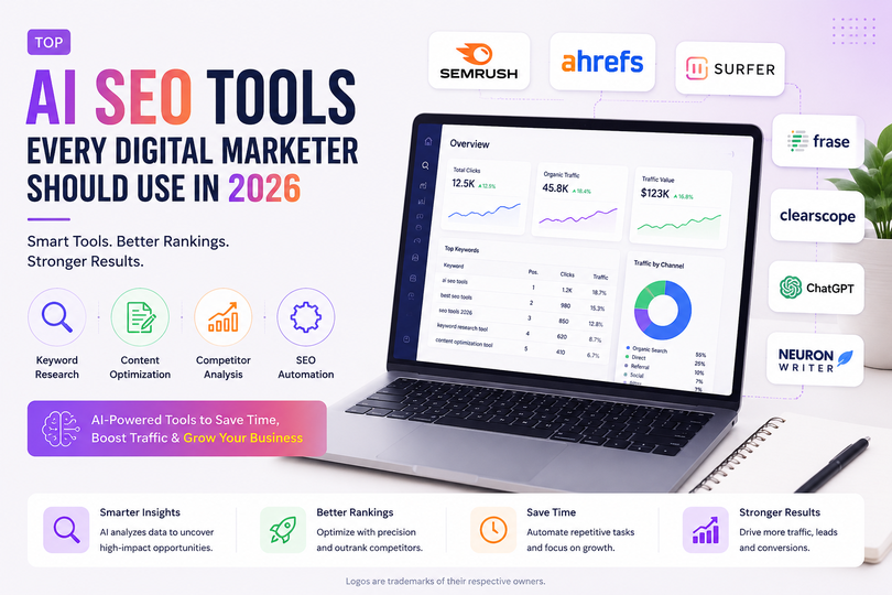 Top AI SEO Tools Every Digital Marketer Should Use in 2026