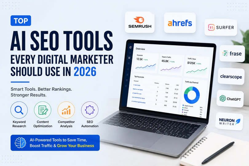 Top AI SEO Tools Every Digital Marketer Should Use in 2026